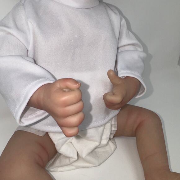 Reborn anatomically correct baby boy doll - Picture 6 of 11